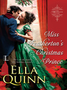 Cover image for Miss Featherton's Christmas Prince